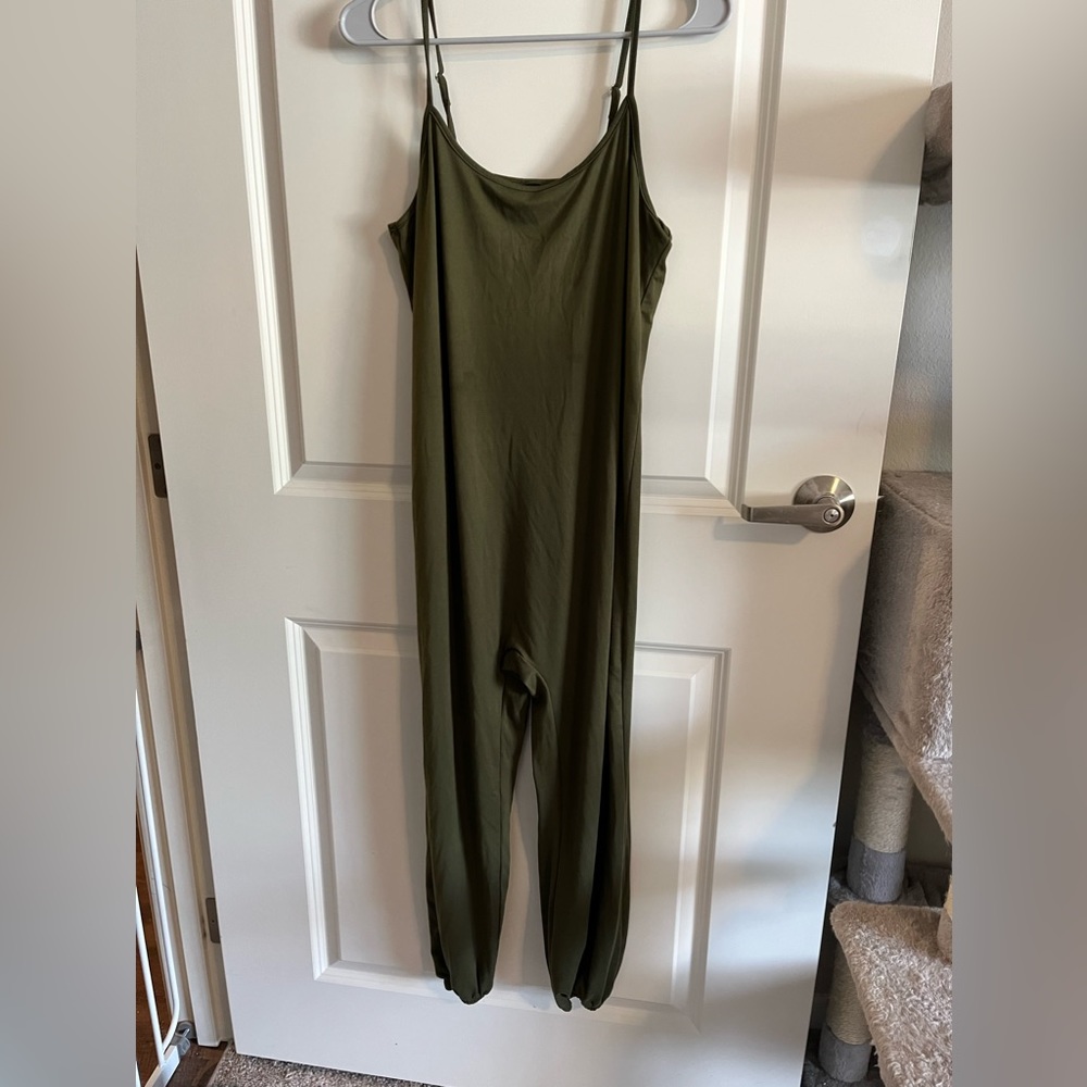 Olive jumpsuit